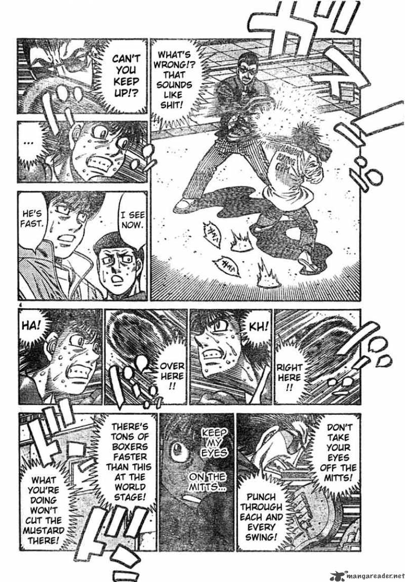 Hajime no Ippo Chapter 757 - Page 4