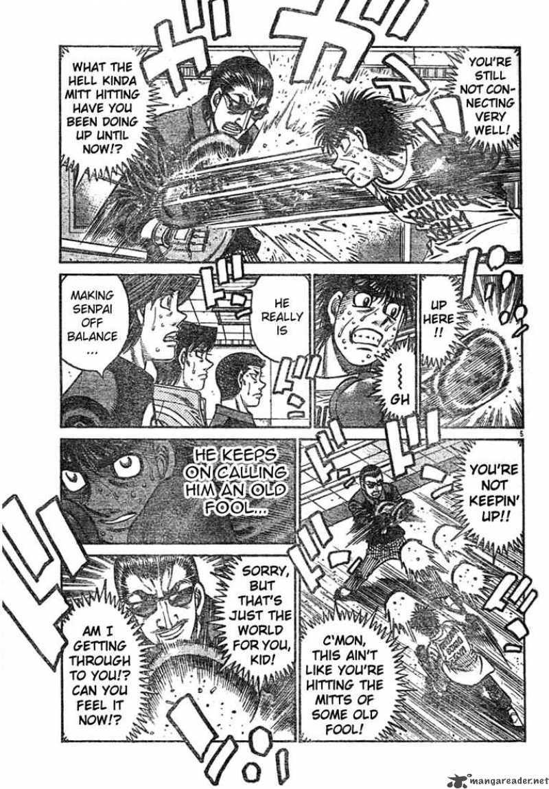 Hajime no Ippo Chapter 757 - Page 5