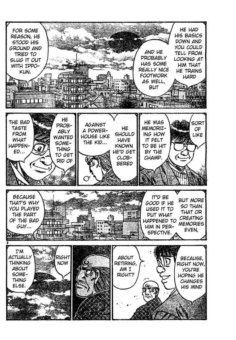 Hajime no Ippo Chapter 760 - Page 2
