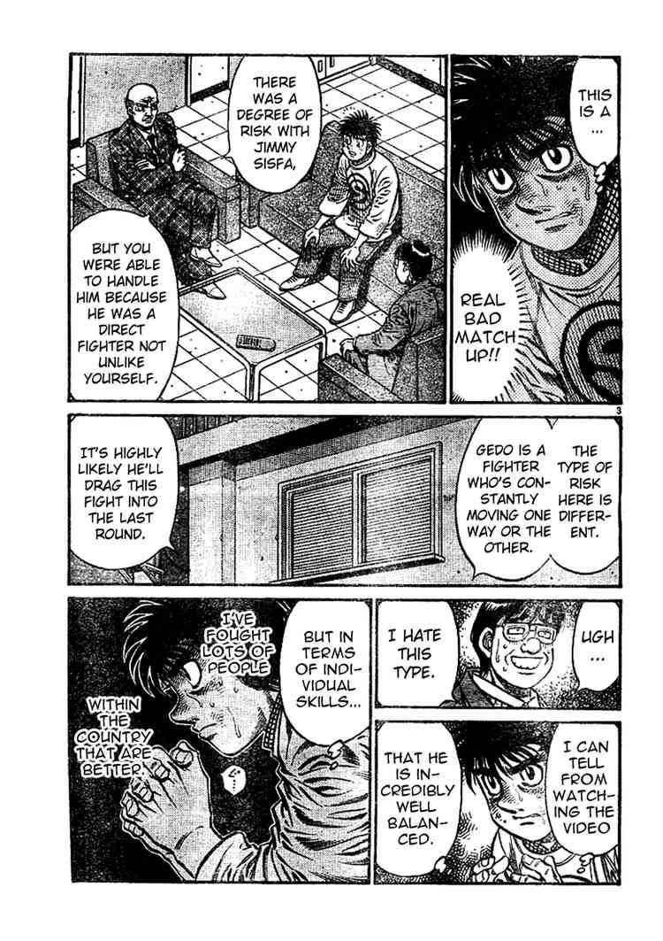 Hajime no Ippo Chapter 761 - Page 3