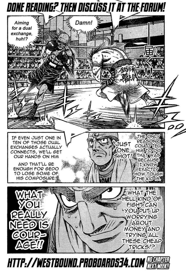 Hajime no Ippo Chapter 775 - Page 17