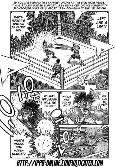 Hajime no Ippo Chapter 785 - Page 1