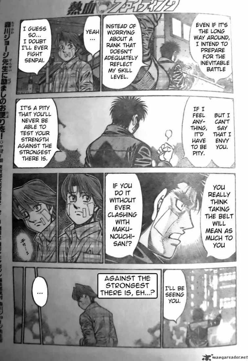 Hajime no Ippo Chapter 802 - Page 17