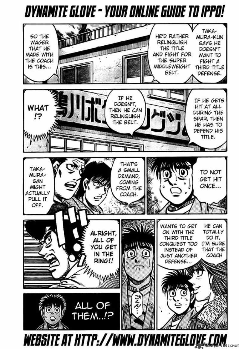 Hajime no Ippo Chapter 803 - Page 5