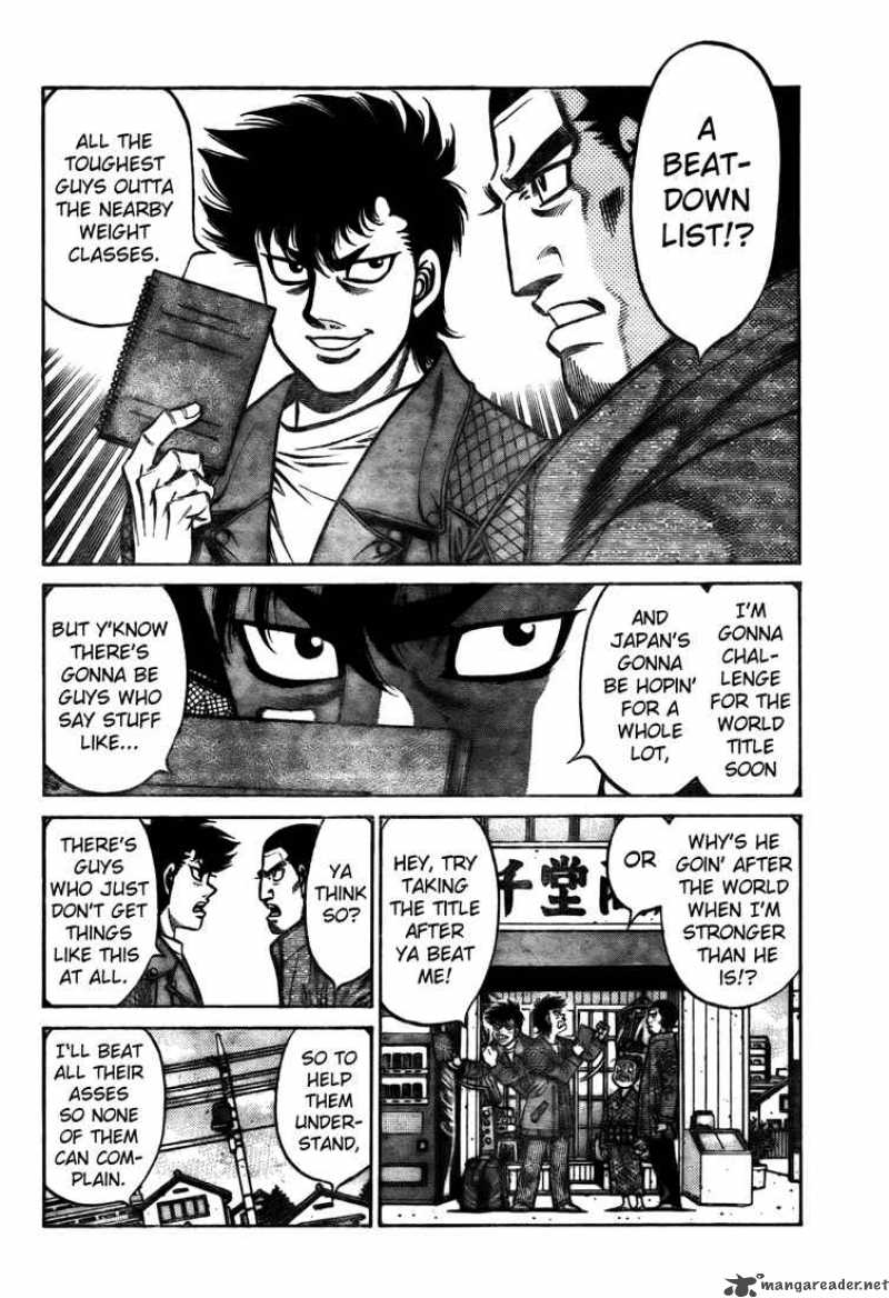 Hajime no Ippo Chapter 807 - Page 2