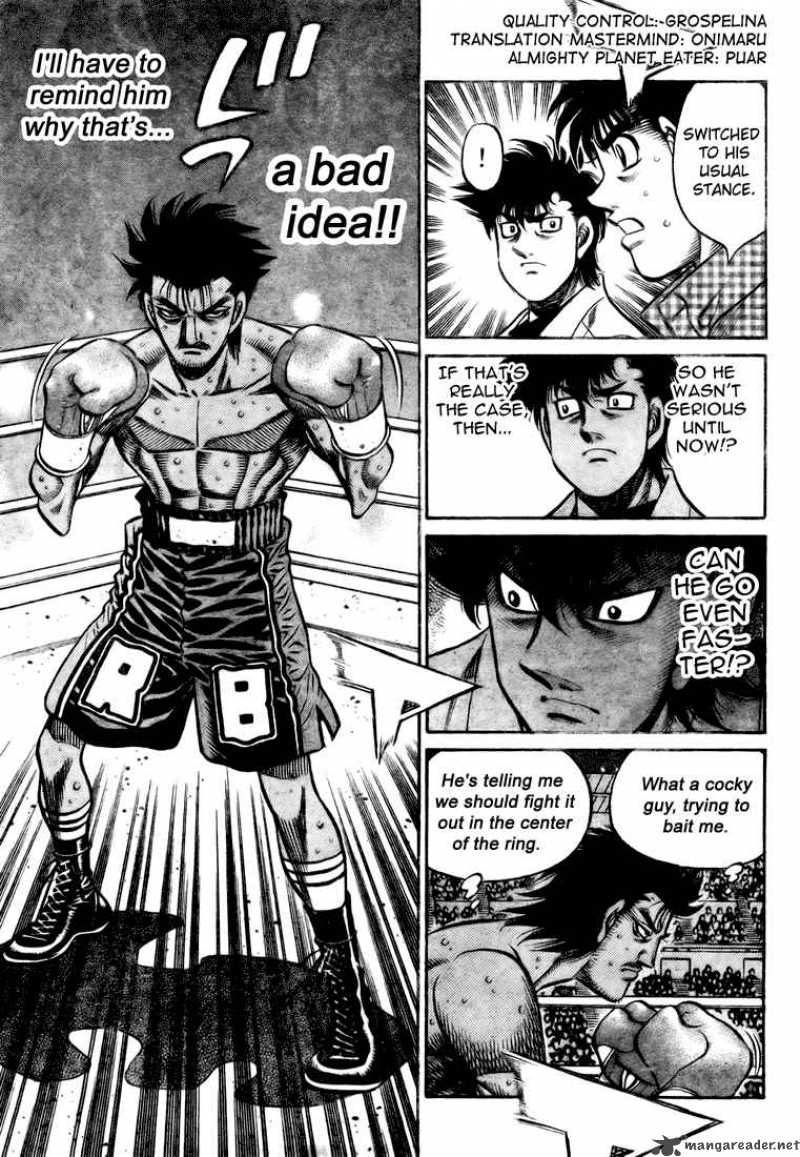 Hajime no Ippo Chapter 823 - Page 5