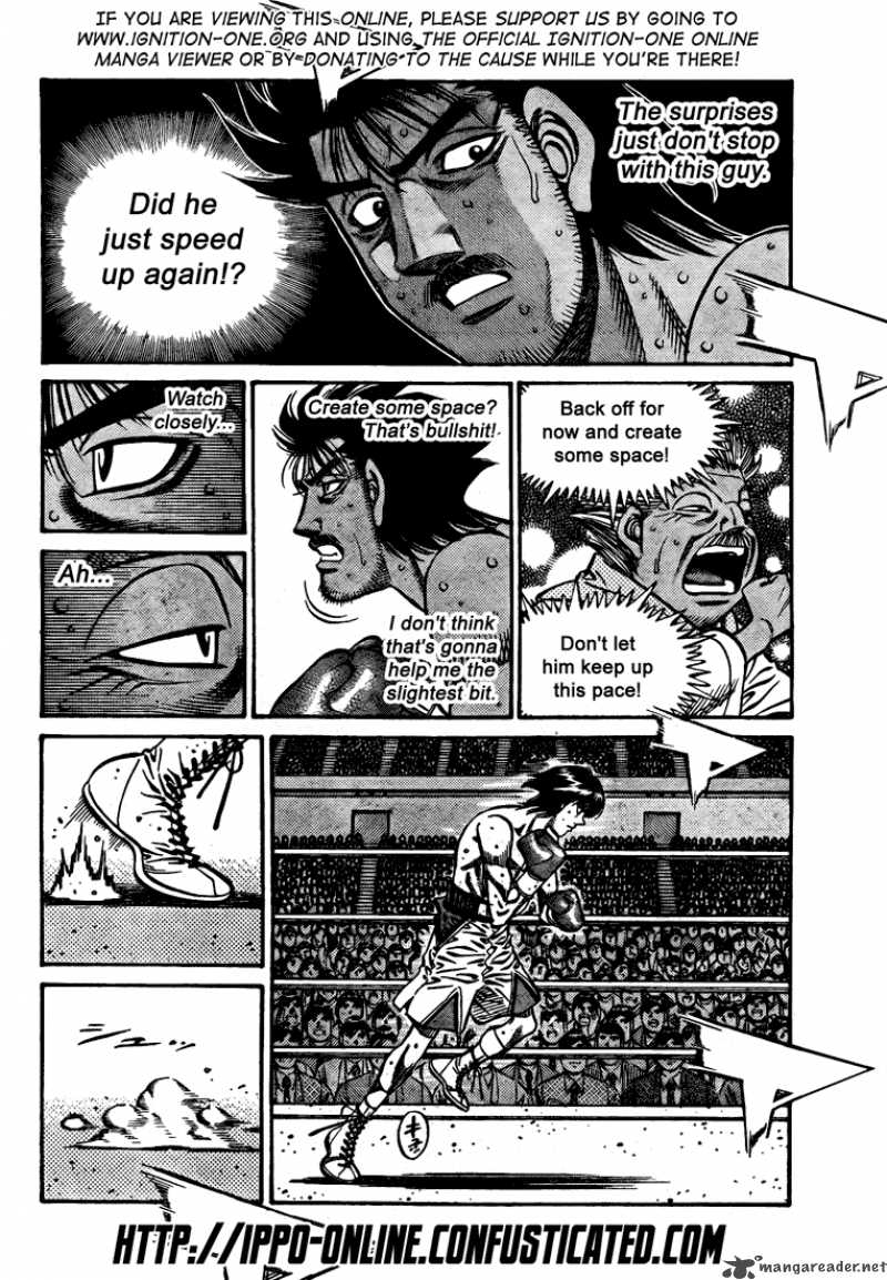 Hajime no Ippo Chapter 825 - Page 2