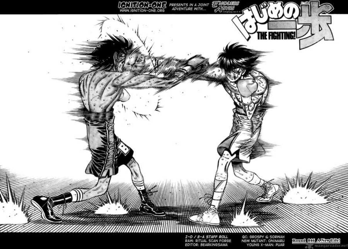 Hajime no Ippo Chapter 846 - Page 2