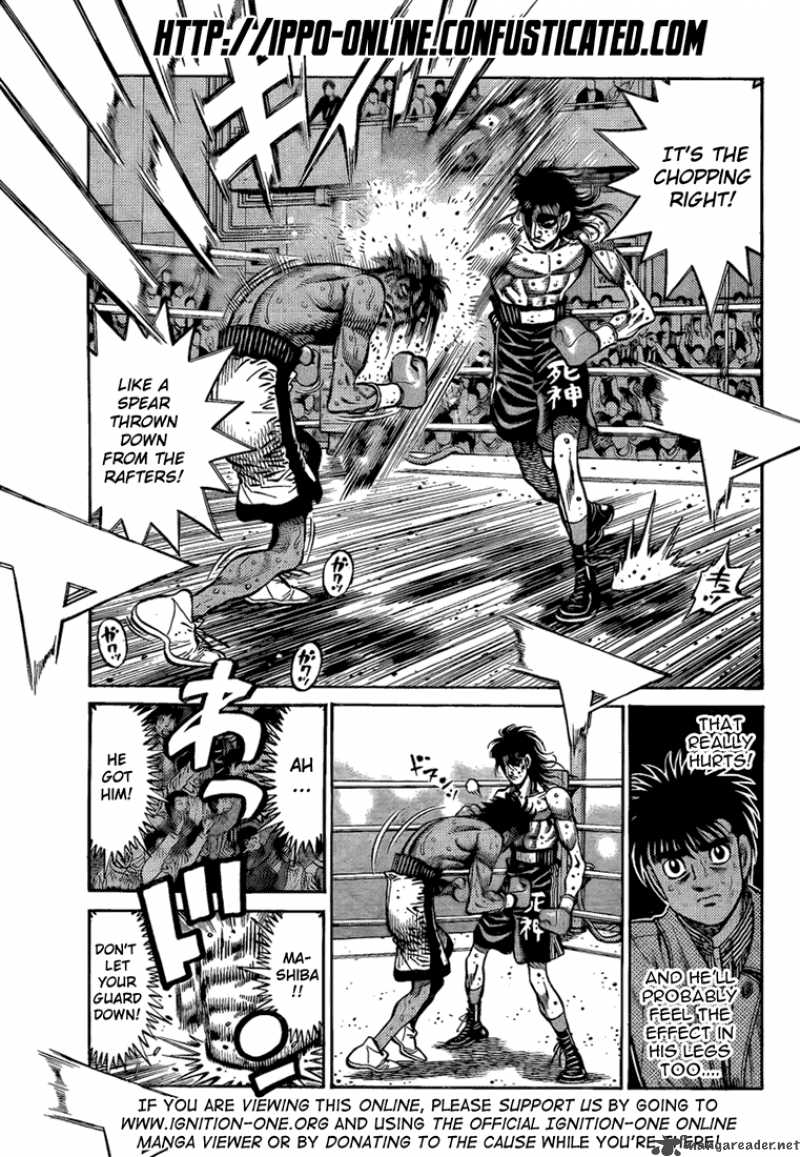 Hajime no Ippo Chapter 854 - Page 3