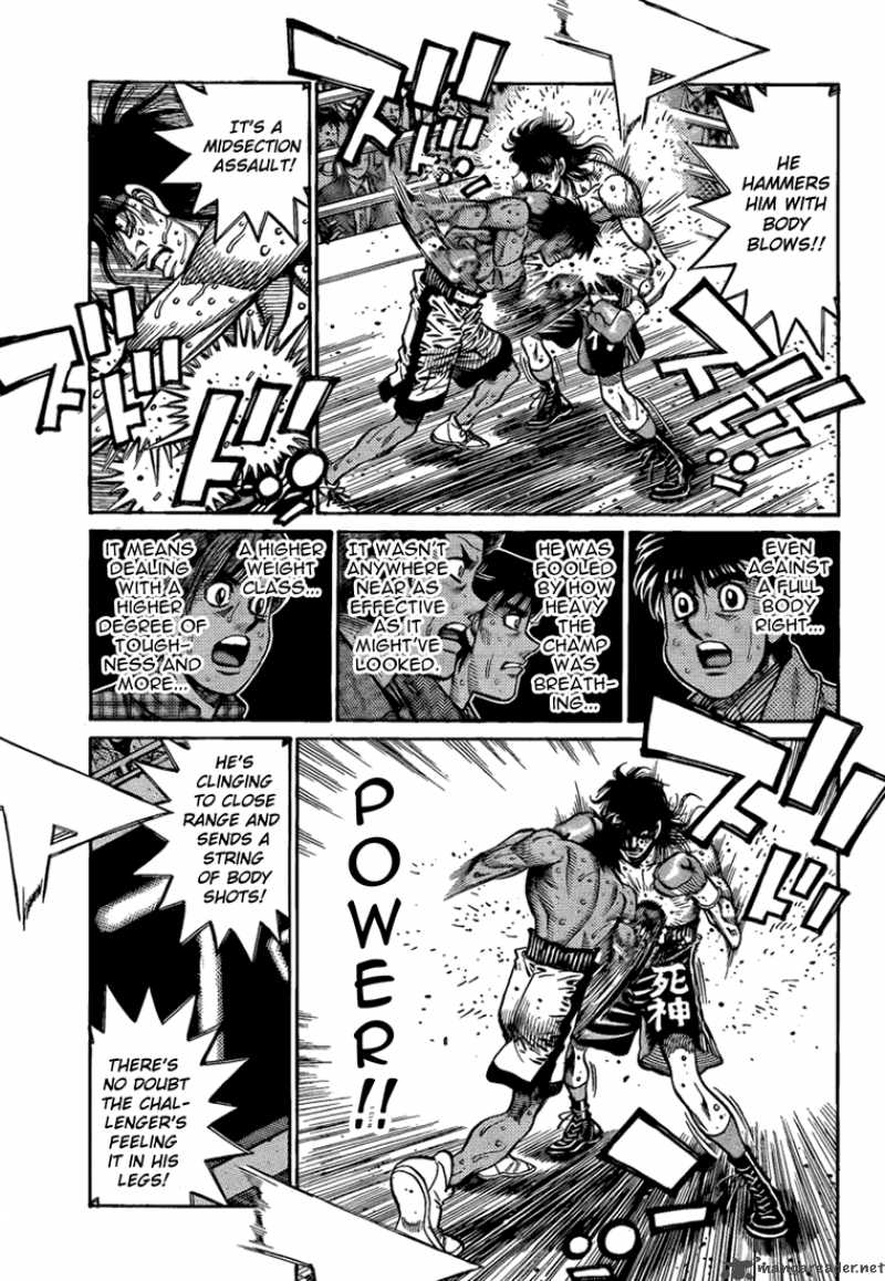 Hajime no Ippo Chapter 854 - Page 5