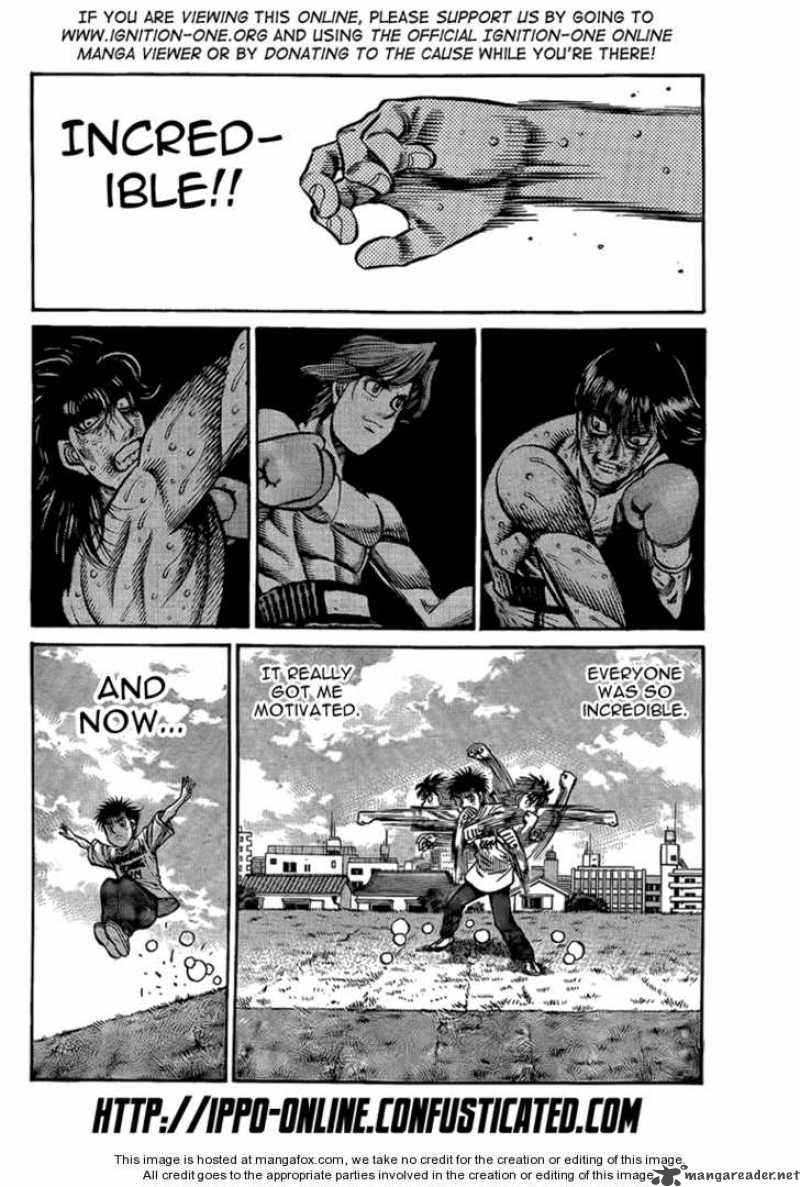 Hajime no Ippo Chapter 856 - Page 2