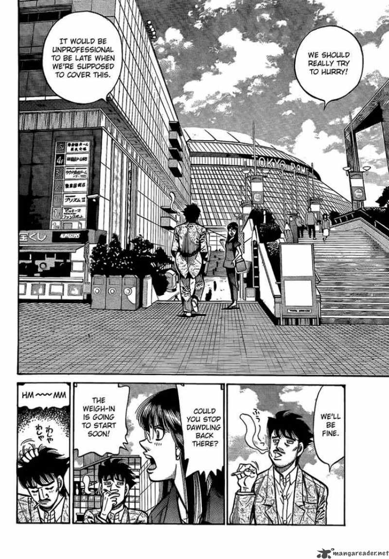 Hajime no Ippo Chapter 863 - Page 3