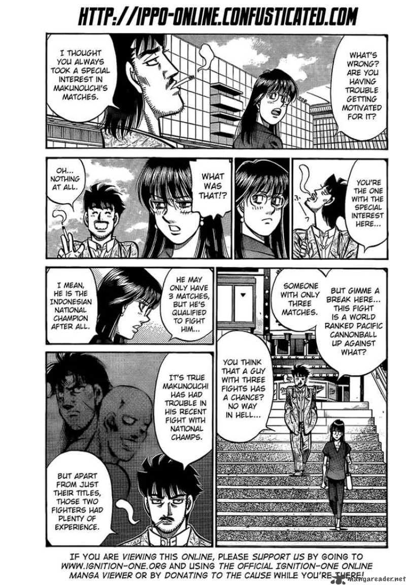 Hajime no Ippo Chapter 863 - Page 4