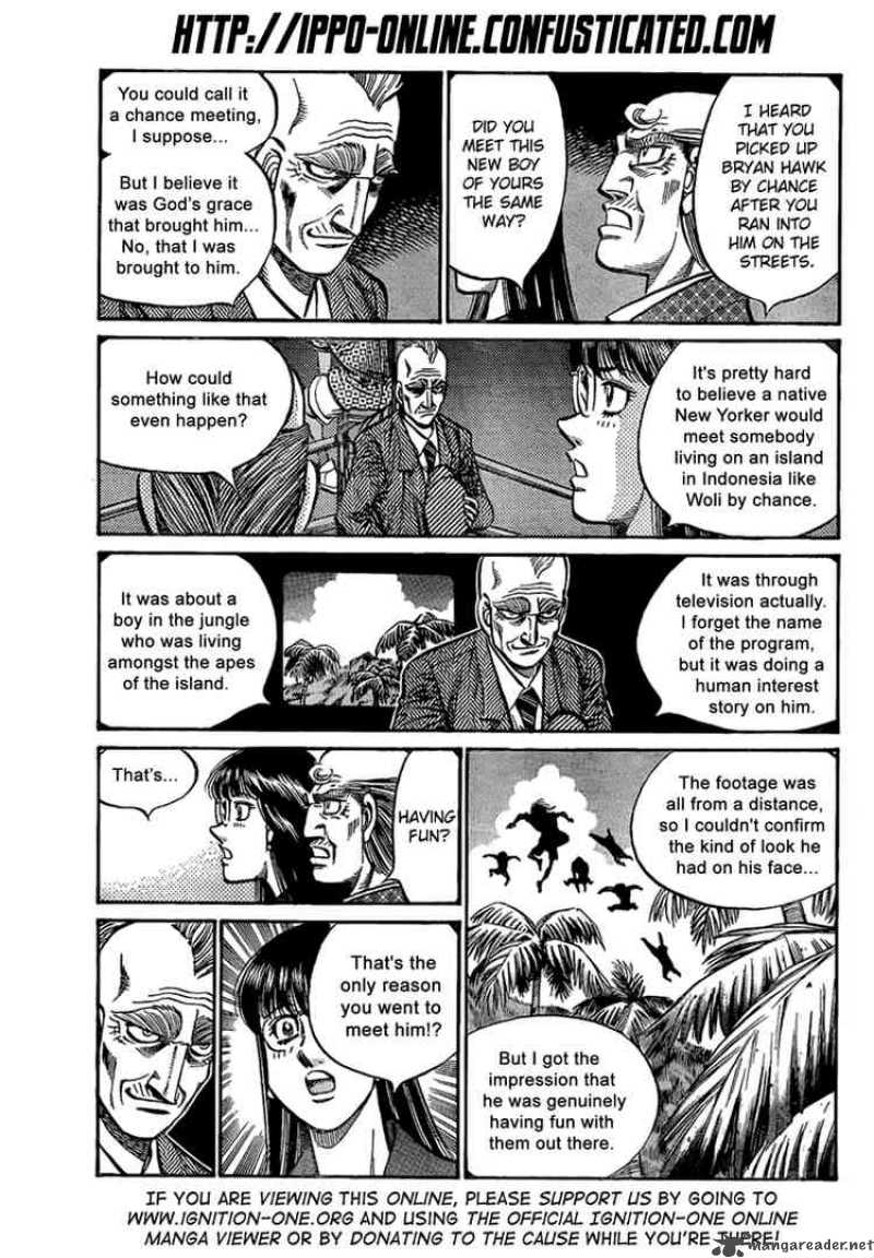 Hajime no Ippo Chapter 864 - Page 3