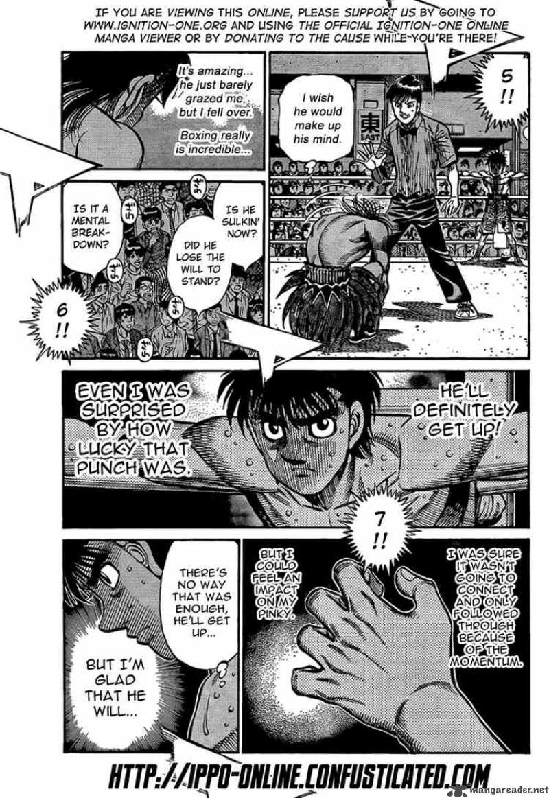 Hajime no Ippo Chapter 868 - Page 7