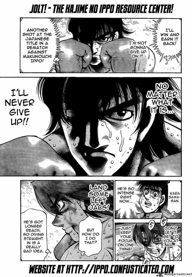 Hajime no Ippo Chapter 907 - Page 8