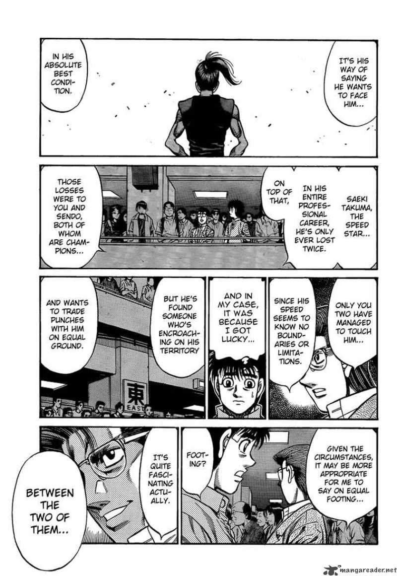 Hajime no Ippo Chapter 911 - Page 5