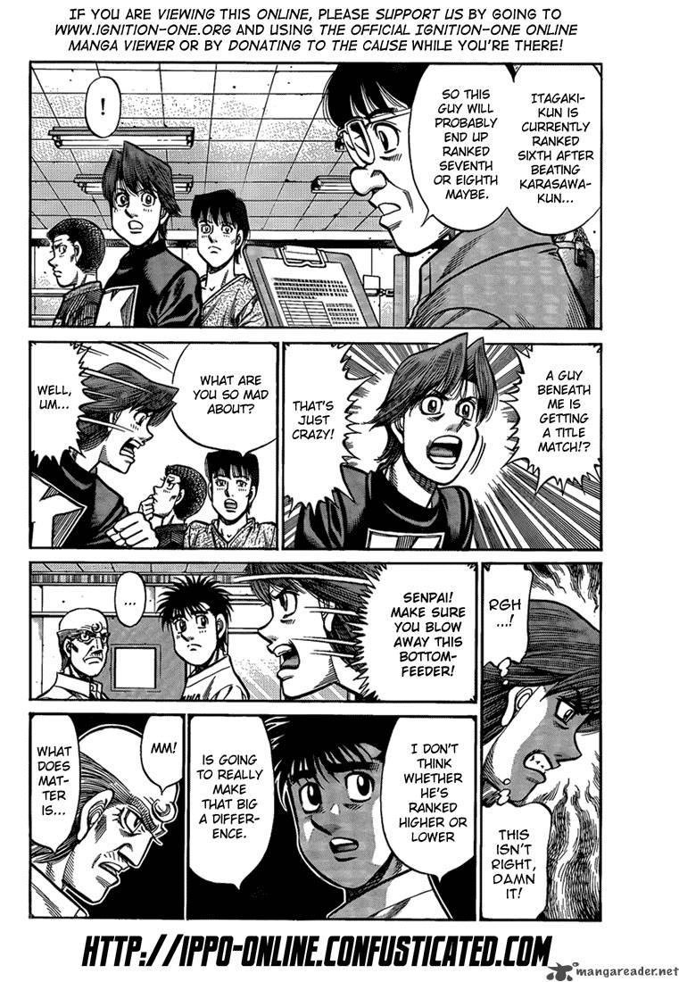 Hajime no Ippo Chapter 916 - Page 4