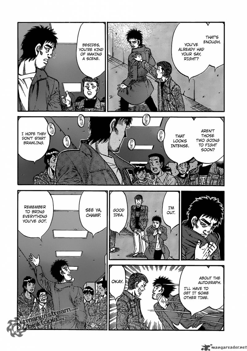 Hajime no Ippo Chapter 919 - Page 14
