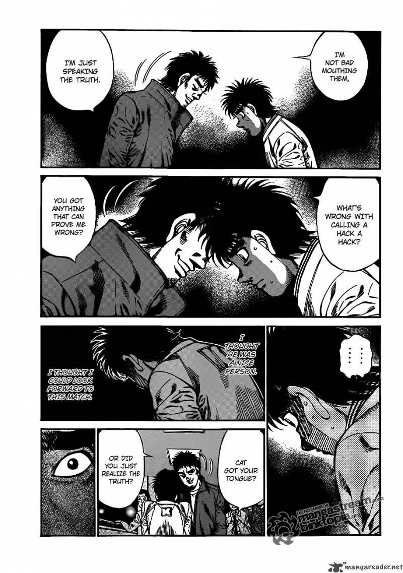 Hajime no Ippo Chapter 919 - Page 9