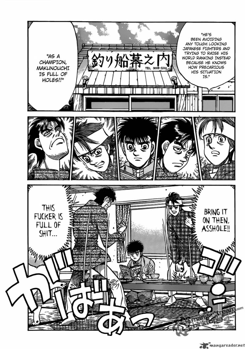Hajime no Ippo Chapter 921 - Page 11