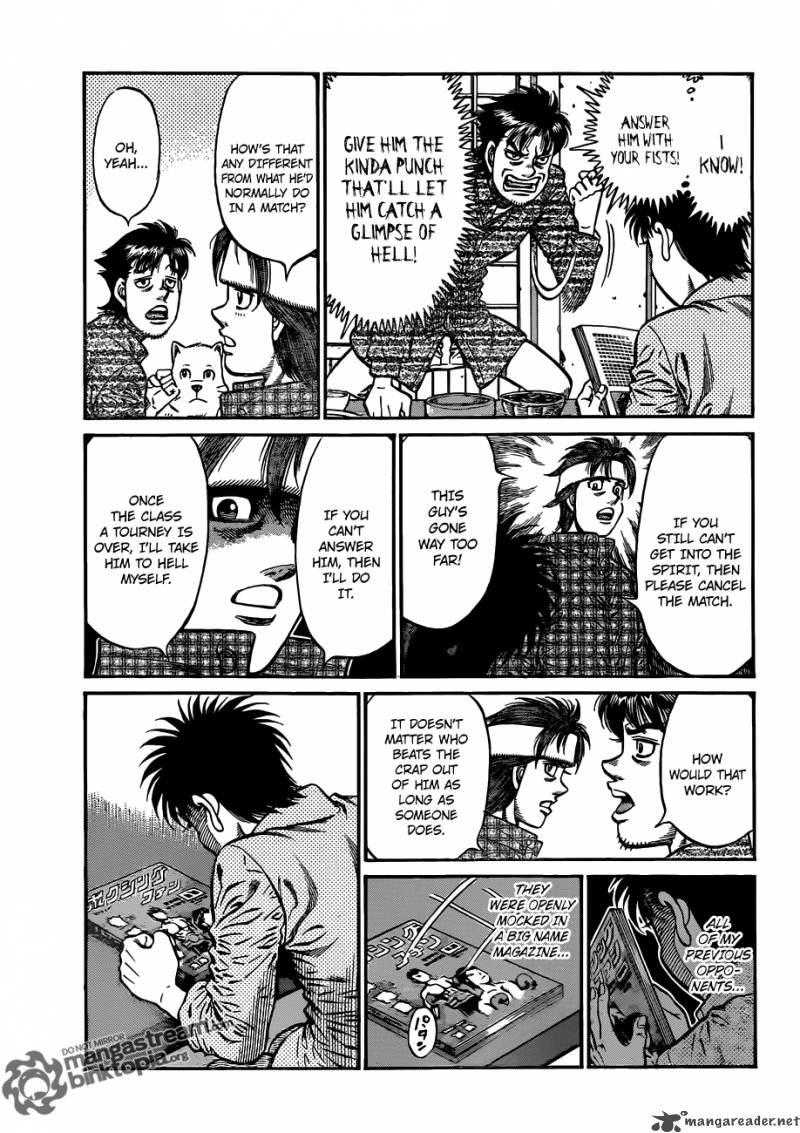 Hajime no Ippo Chapter 921 - Page 13
