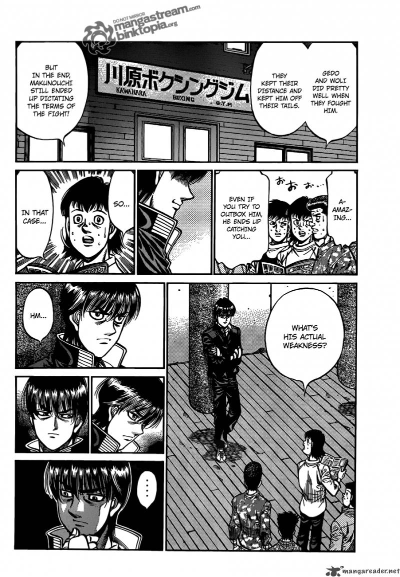 Hajime no Ippo Chapter 922 - Page 4