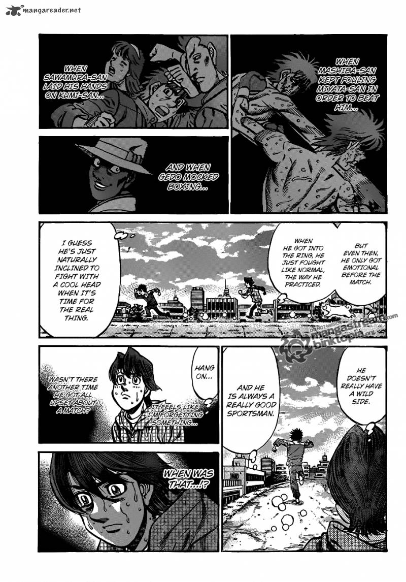 Hajime no Ippo Chapter 925 - Page 10