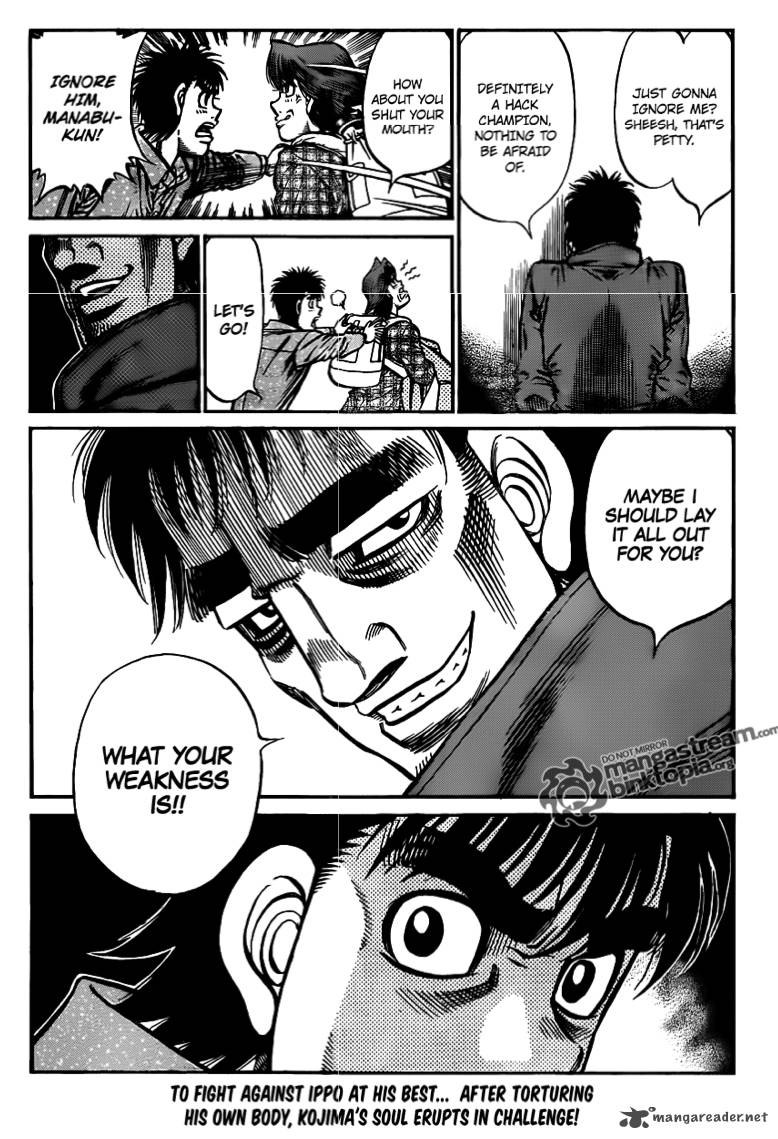 Hajime no Ippo Chapter 927 - Page 18