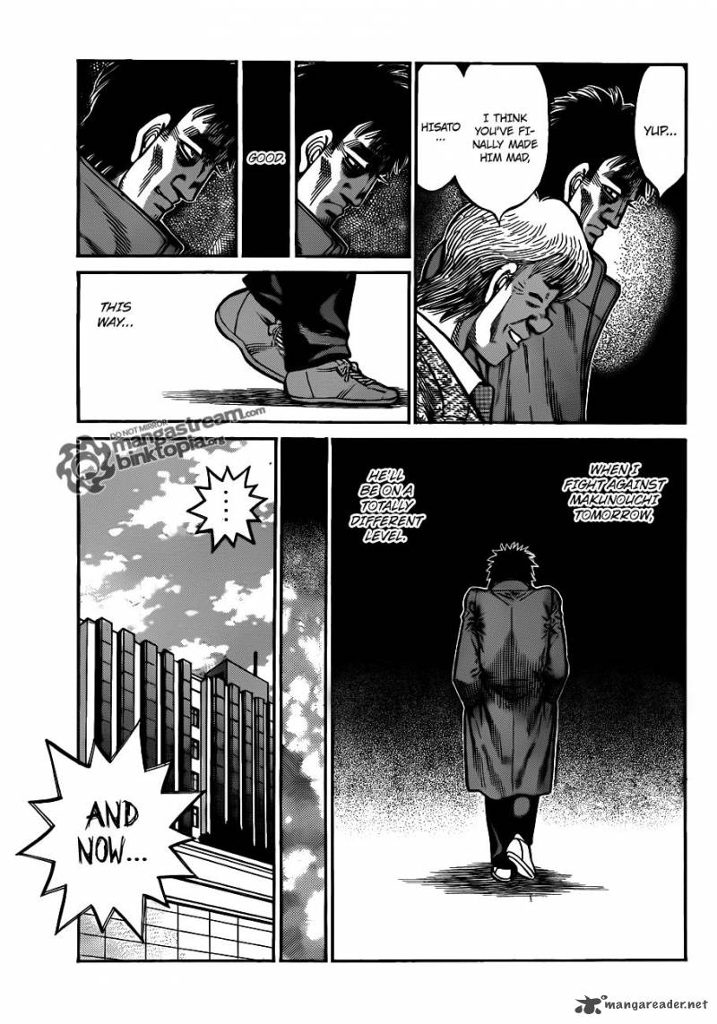 Hajime no Ippo Chapter 928 - Page 14