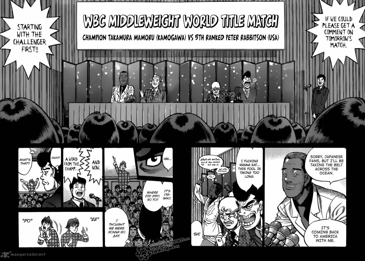 Hajime no Ippo Chapter 928 - Page 15