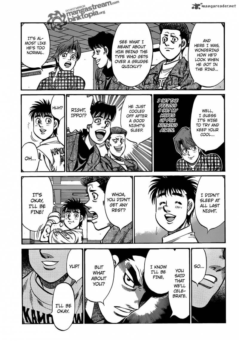 Hajime no Ippo Chapter 929 - Page 16
