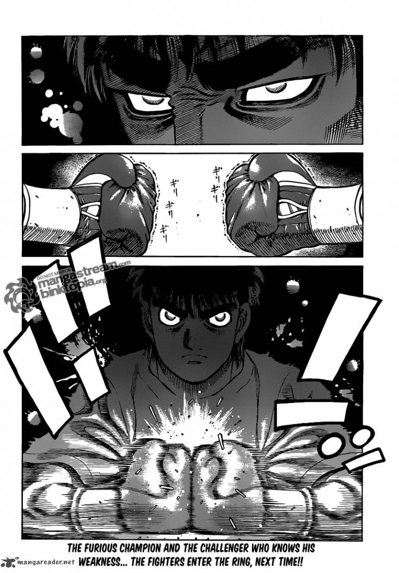 Hajime no Ippo Chapter 930 - Page 18