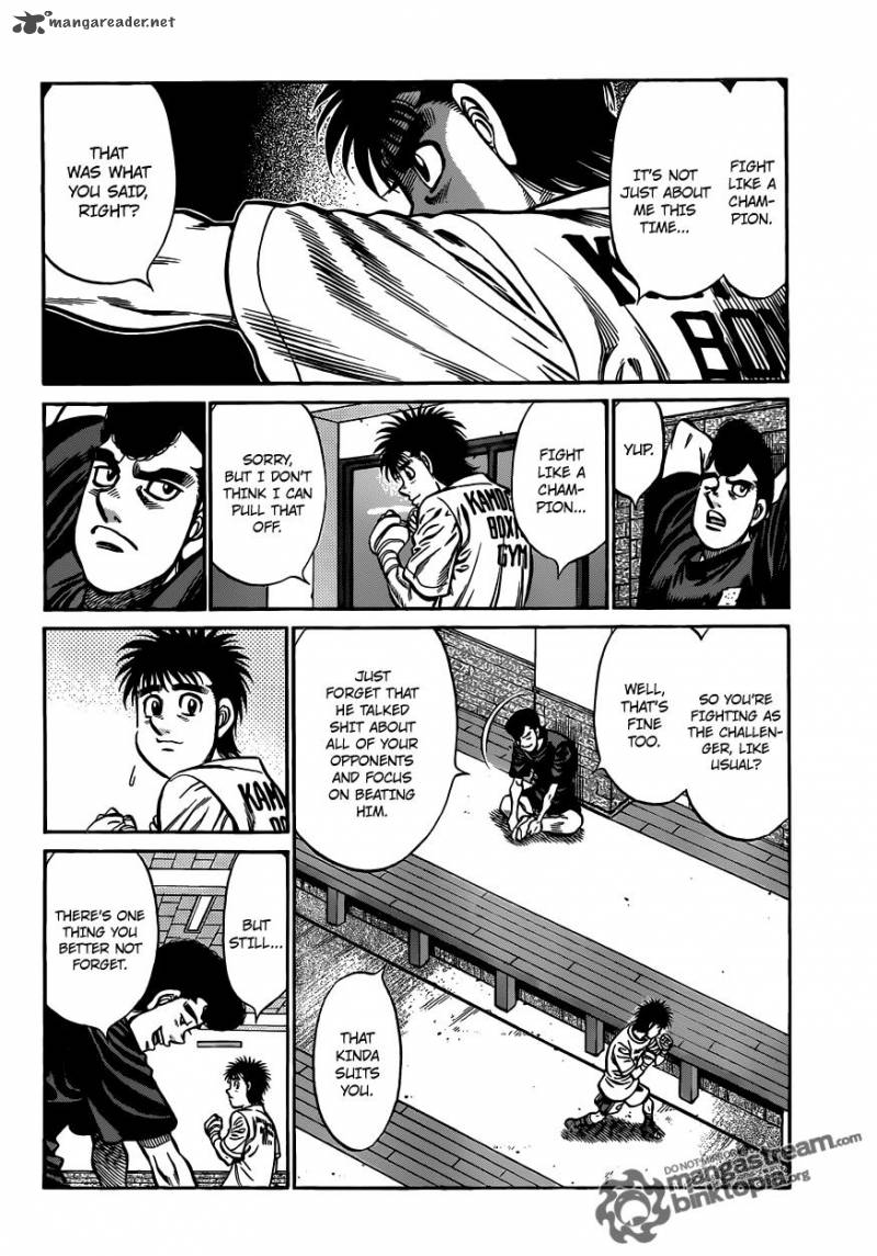 Hajime no Ippo Chapter 930 - Page 4