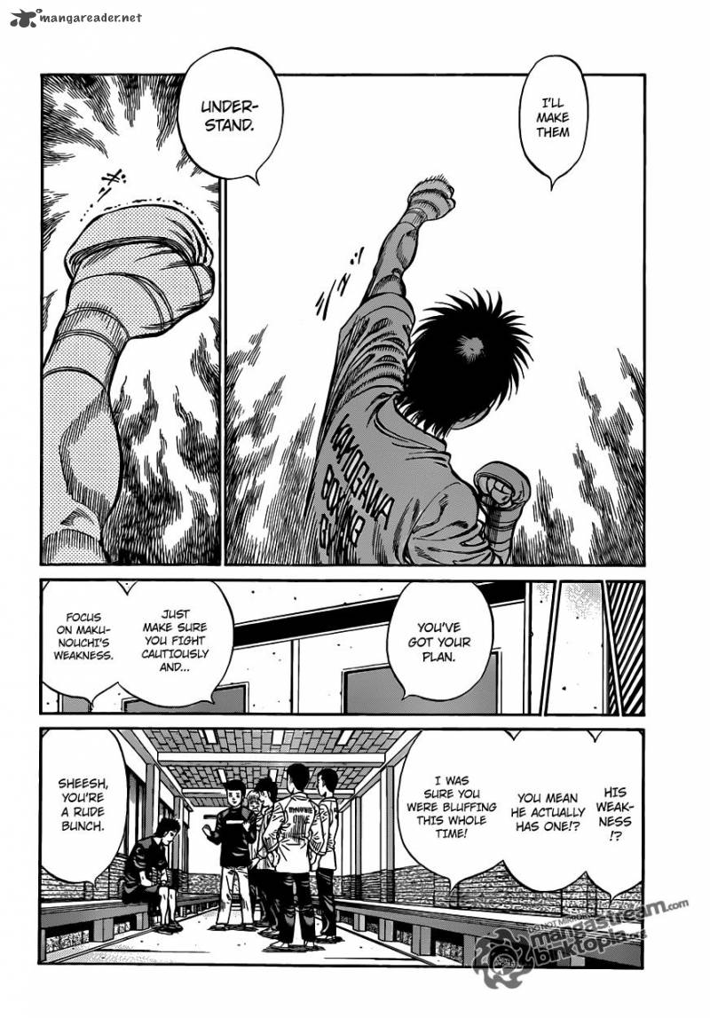 Hajime no Ippo Chapter 930 - Page 6