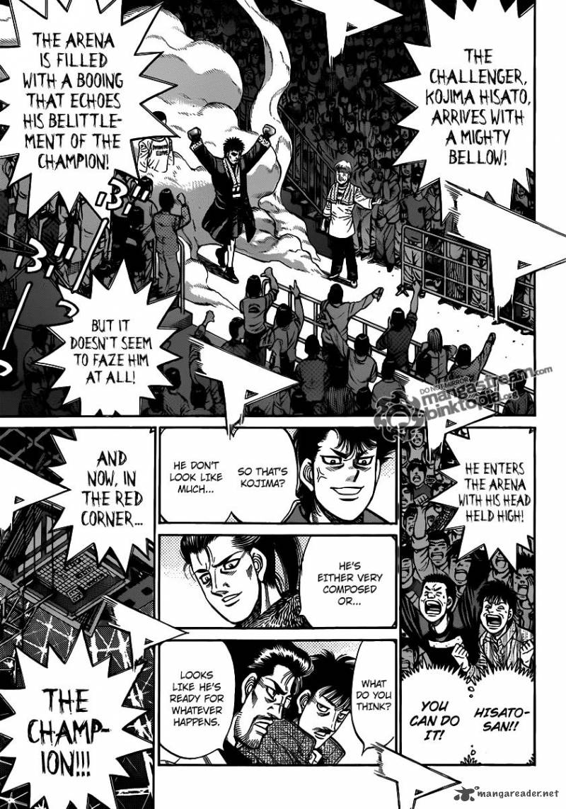 Hajime no Ippo Chapter 931 - Page 9