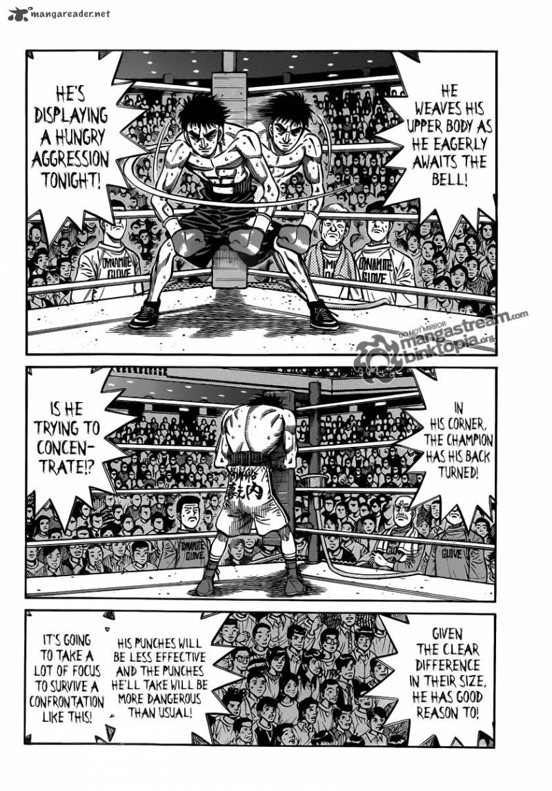 Hajime no Ippo Chapter 933 - Page 2