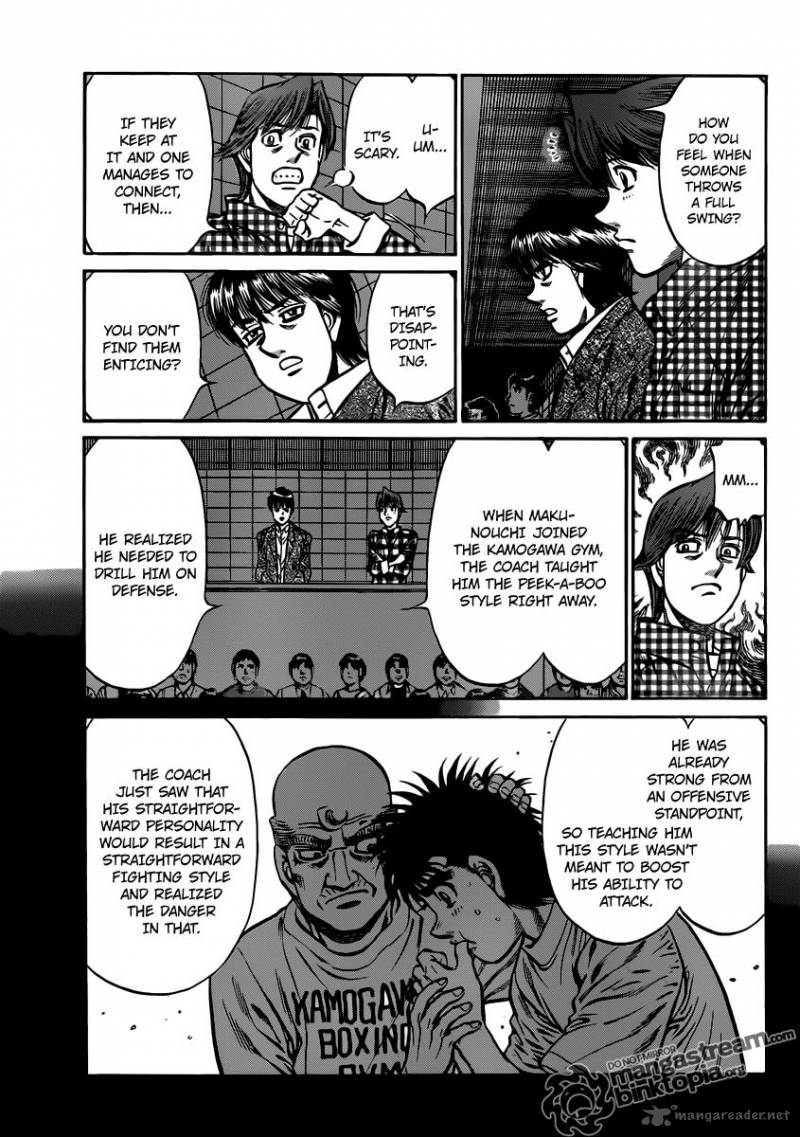 Hajime no Ippo Chapter 935 - Page 5