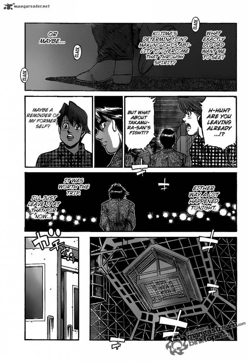 Hajime no Ippo Chapter 940 - Page 8