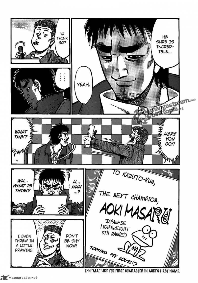 Hajime no Ippo Chapter 941 - Page 8