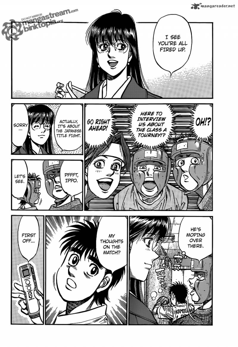 Hajime no Ippo Chapter 945 - Page 2