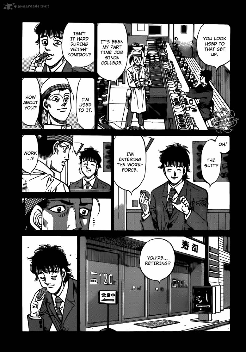 Hajime no Ippo Chapter 959 - Page 9