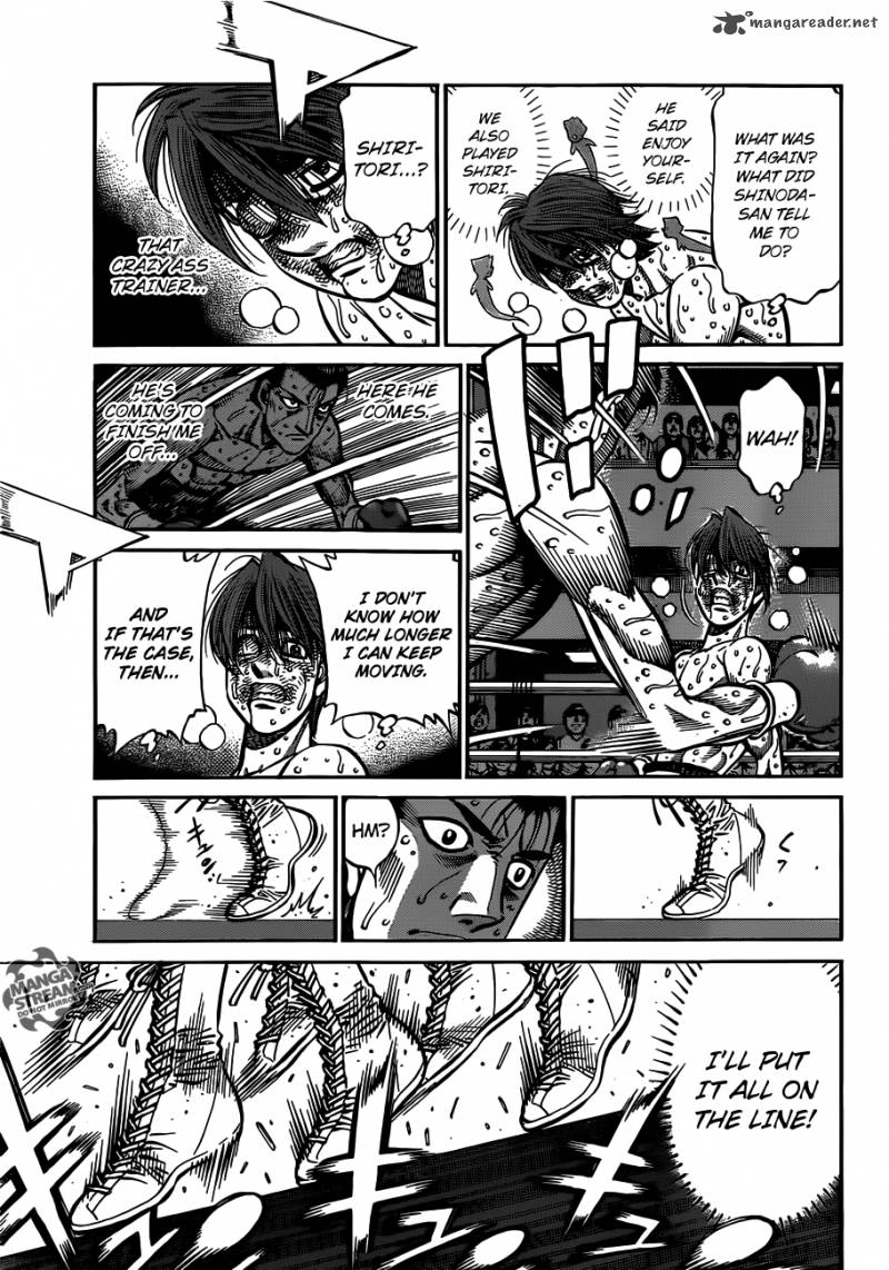 Hajime no Ippo Chapter 963 - Page 17