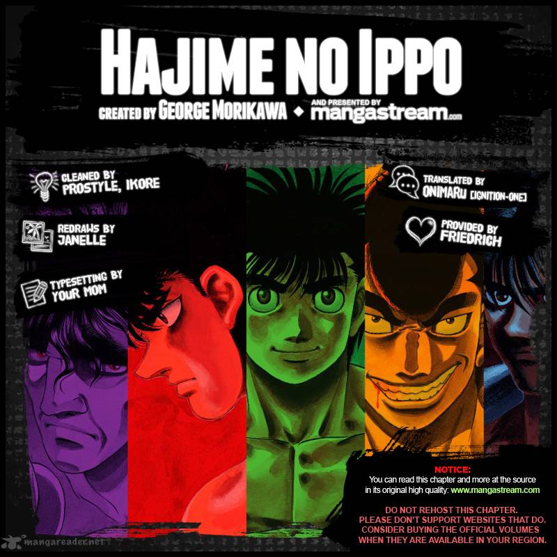 Hajime no Ippo Chapter 973 - Page 2