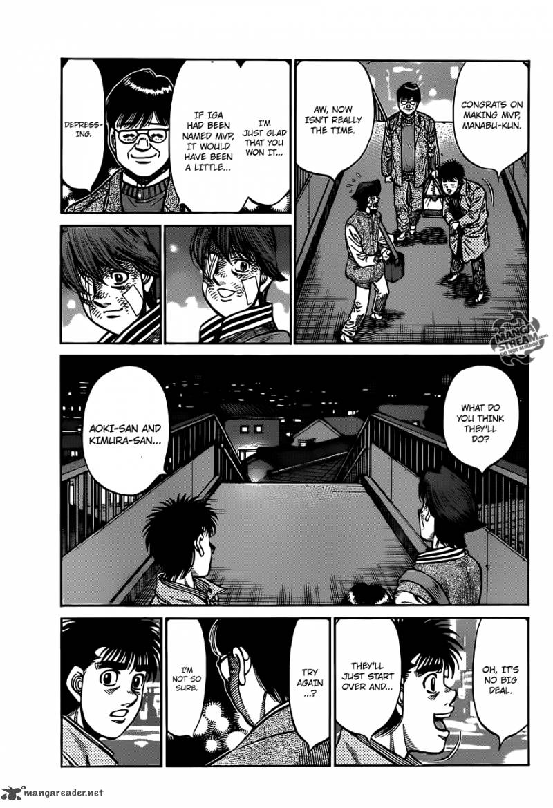 Hajime no Ippo Chapter 977 - Page 5