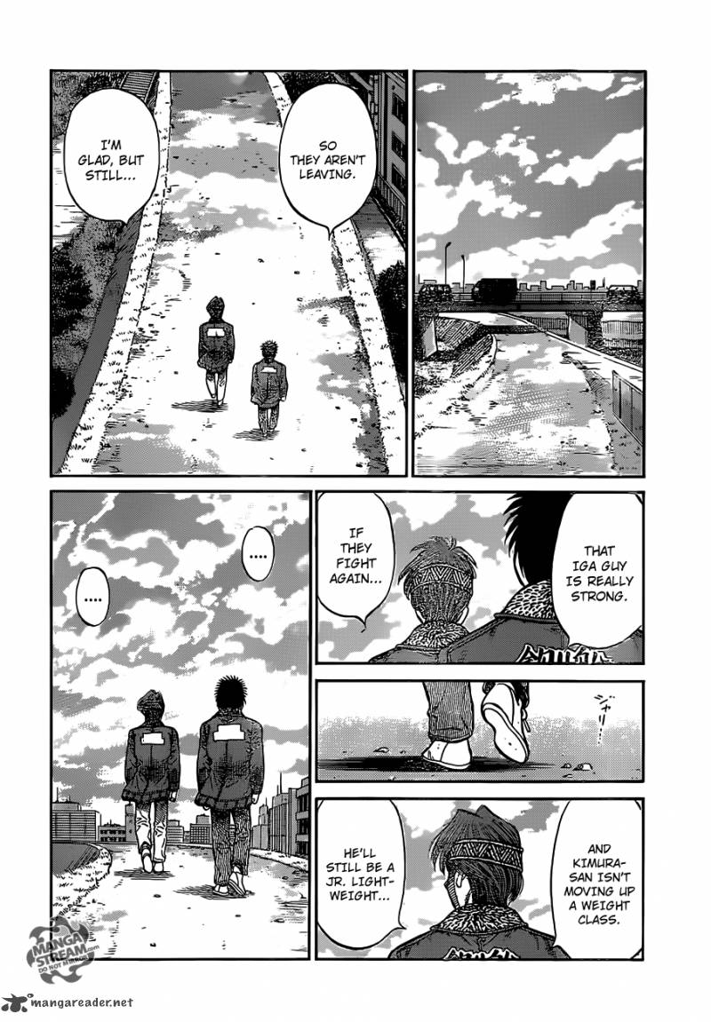 Hajime no Ippo Chapter 979 - Page 14