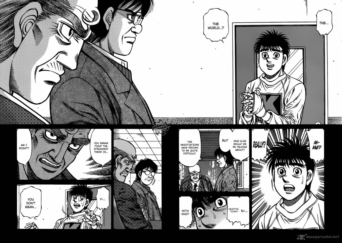 Hajime no Ippo Chapter 981 - Page 2