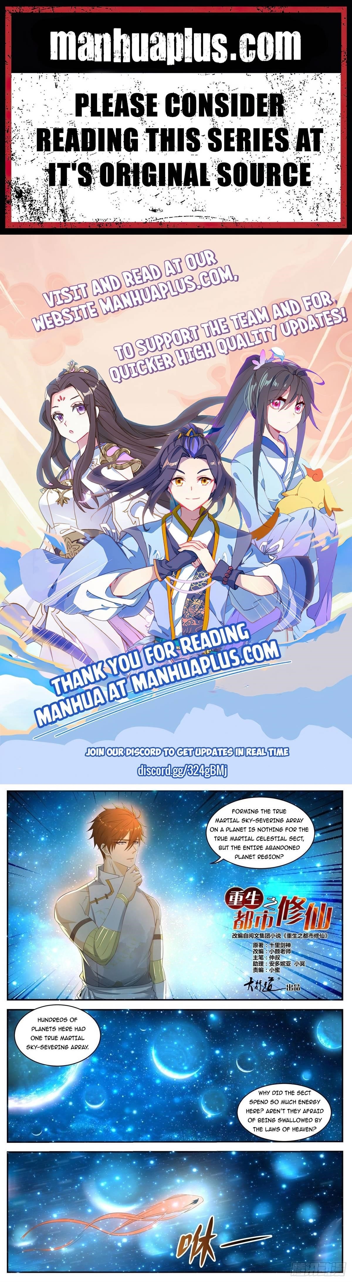 Rebirth of the Urban Immortal Cultivator Chapter 557 - Page 1